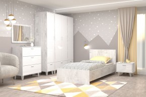 Кровать Эго арт. 032 (900*2000) Бетон светлый в Уфе - ufa.ok-mebel.com | фото 2