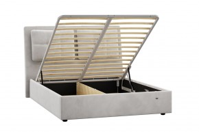 Кровать Ester 1600 с основанием и ПМ (Ультра Смог) Модель 311 в Уфе - ufa.ok-mebel.com | фото 2