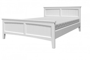 ГРАЦИЯ-4 Кровать из массива 1600 (Белый античный) в Уфе - ufa.ok-mebel.com | фото