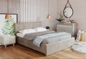 Кровать Изабелла с латами Newtone light beige 1400x2000 в Уфе - ufa.ok-mebel.com | фото 2