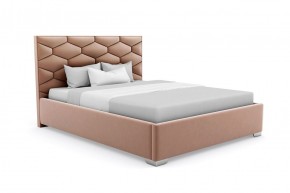 Кровать Коралл интерьерная +основание (180х200) 5 кат. ткани в Уфе - ufa.ok-mebel.com | фото