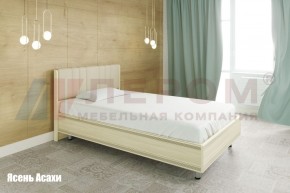 Кровать КР-2011 с мягким изголовьем в Уфе - ufa.ok-mebel.com | фото 1