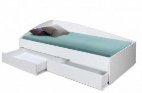 Кровать одинарная "Фея - 3" асимметричная 1900х800 (белая) в Уфе - ufa.ok-mebel.com | фото 2