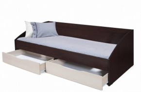 Кровать одинарная "Фея - 3" симметричная New (2000Х900) венге/вудлайн кремовый в Уфе - ufa.ok-mebel.com | фото 2