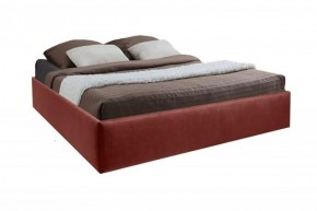 Кровать Подиум с ПМ 1600 (велюр бордо) в Уфе - ufa.ok-mebel.com | фото