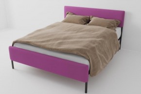 Кровать Стандарт Мини с ортопедическим основанием 1600 (велюр розовый) в Уфе - ufa.ok-mebel.com | фото