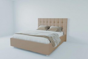 Кровать Венеция без основания 1200 (велюр светло-серый) в Уфе - ufa.ok-mebel.com | фото