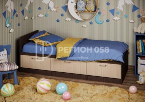 Кровать Юниор-5 ЛДСП в Уфе - ufa.ok-mebel.com | фото 1
