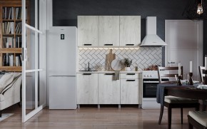 Кухонный гарнитур ДИОР 1500 (Белый/Дуб Крафт белый) в Уфе - ufa.ok-mebel.com | фото
