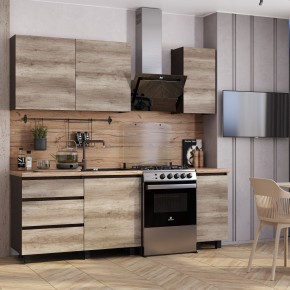 Кухня Энигма 1.6 м (венге/дуб каньон) в Уфе - ufa.ok-mebel.com | фото