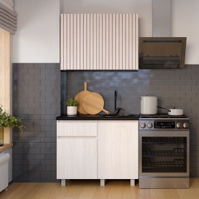 Кухня Тренд 1.0 м (Ясень белый) в Уфе - ufa.ok-mebel.com | фото