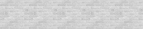 Кухонный фартук 610х3000х1,5 (композит) КМ Кирпич серый в Уфе - ufa.ok-mebel.com | фото 1