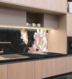 Кухонный фартук со столешницей (А-05) в едином стиле (3050 мм) в Уфе - ufa.ok-mebel.com | фото