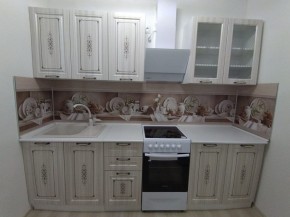Кухонный гарнитур 2 м "Велес" (белый/сандал белый) в Уфе - ufa.ok-mebel.com | фото 3