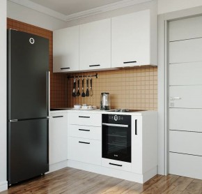 Кухонный гарнитур Белый Глянец 1000*1800 (Стол. 26мм) в Уфе - ufa.ok-mebel.com | фото