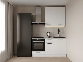 Кухонный гарнитур Белый Глянец 1600 h950 (Стол. 26мм) в Уфе - ufa.ok-mebel.com | фото