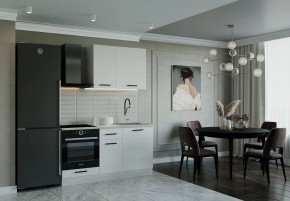 Кухонный гарнитур Белый Глянец 1600 (Стол. 26мм) в Уфе - ufa.ok-mebel.com | фото
