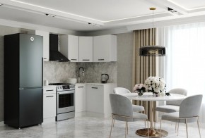 Кухонный гарнитур Белый Глянец 2000*1200 (Стол. 26мм) в Уфе - ufa.ok-mebel.com | фото