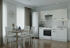 Кухонный гарнитур Белый Глянец 2000 (Стол. 38мм) в Уфе - ufa.ok-mebel.com | фото