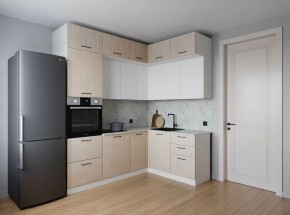 Кухонный гарнитур Демо 2200*1700 (Стол. 38мм) в Уфе - ufa.ok-mebel.com | фото