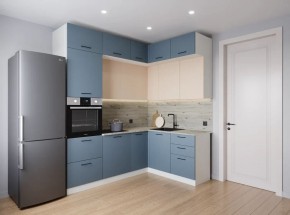 Кухонный гарнитур Фьюжн 2200*1700 (Стол. 38мм) в Уфе - ufa.ok-mebel.com | фото