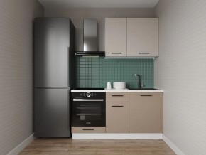 Кухонный гарнитур Каппучино 1600 (Стол. 38мм) в Уфе - ufa.ok-mebel.com | фото