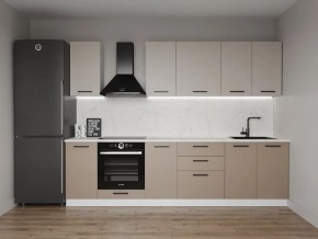Кухонный гарнитур Каппучино 2800 (Стол. 26мм) в Уфе - ufa.ok-mebel.com | фото