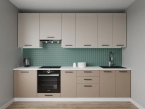 Кухонный гарнитур Каппучино 3000 h950 (Стол. 26мм) в Уфе - ufa.ok-mebel.com | фото