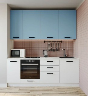 Кухонный гарнитур Капри 2200 h950 (Стол. 38мм) в Уфе - ufa.ok-mebel.com | фото