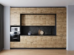 Кухонный гарнитур Крафт 3400 (Стол. 38мм) в Уфе - ufa.ok-mebel.com | фото