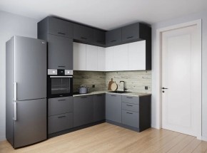 Кухонный гарнитур Меренга 2200*1700 (Стол. 26мм) в Уфе - ufa.ok-mebel.com | фото