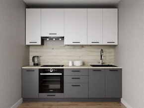 Кухонный гарнитур Меренга 2400 h950 (Стол. 26мм) в Уфе - ufa.ok-mebel.com | фото
