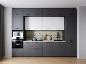 Кухонный гарнитур Меренга 3400 (Стол. 26мм) в Уфе - ufa.ok-mebel.com | фото