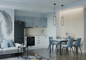 Кухонный гарнитур Ниагара 2550 (Стол. 38мм) в Уфе - ufa.ok-mebel.com | фото