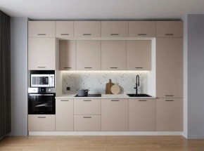 Кухонный гарнитур Шампань 3400 (Стол. 38мм) в Уфе - ufa.ok-mebel.com | фото