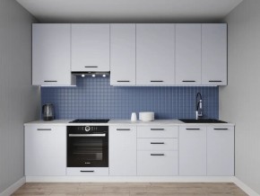 Кухонный гарнитур Смоки 2400 h950 (Стол. 26мм) в Уфе - ufa.ok-mebel.com | фото
