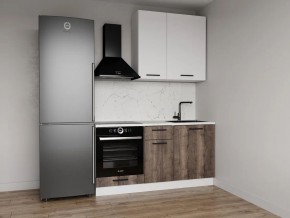 Кухонный гарнитур Старое Дерево 1600 h950 (Стол. 38мм) в Уфе - ufa.ok-mebel.com | фото