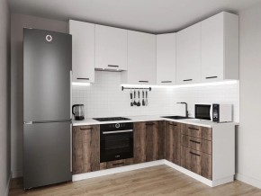 Кухонный гарнитур Старое Дерево 2200*1600 h950 (Стол. 38мм) в Уфе - ufa.ok-mebel.com | фото