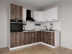 Кухонный гарнитур Старое Дерево 2400*1600 (Стол. 38мм) в Уфе - ufa.ok-mebel.com | фото