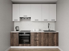 Кухонный гарнитур Старое Дерево 2400 h950 (Стол. 26мм) в Уфе - ufa.ok-mebel.com | фото