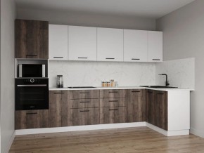 Кухонный гарнитур Старое Дерево 3200*1400 (Стол. 38мм) в Уфе - ufa.ok-mebel.com | фото