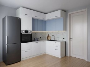 Кухонный гарнитур угловой Капри 2200*1700 (Стол. 38мм) в Уфе - ufa.ok-mebel.com | фото
