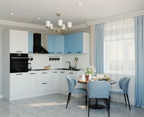 Кухонный гарнитур угловой Капри 2400х1600 (Стол. 38мм) в Уфе - ufa.ok-mebel.com | фото