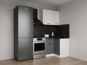 Кухонный гарнитур угловой Санторини 1000*1000 (Стол. 26мм) в Уфе - ufa.ok-mebel.com | фото