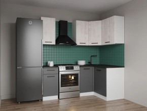 Кухонный гарнитур угловой Санторини 2000*1200 (Стол. 26мм) в Уфе - ufa.ok-mebel.com | фото