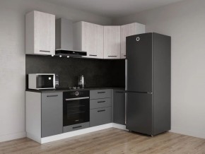 Кухонный гарнитур угловой Санторини 2200*1000 (Стол. 38мм) в Уфе - ufa.ok-mebel.com | фото