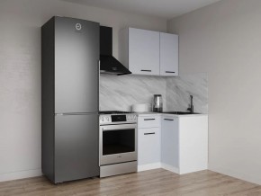 Кухонный гарнитур угловой Смоки 1000*1000 (Стол. 38 мм) в Уфе - ufa.ok-mebel.com | фото