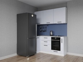 Кухонный гарнитур угловой Смоки 1000*1800 (Стол. 26мм) в Уфе - ufa.ok-mebel.com | фото