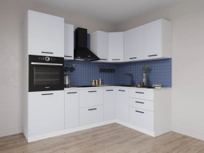 Кухонный гарнитур угловой Смоки 2400*1600 (Стол. 38мм) в Уфе - ufa.ok-mebel.com | фото