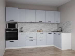 Кухонный гарнитур угловой Смоки 3200*1400 (Стол. 38мм) в Уфе - ufa.ok-mebel.com | фото